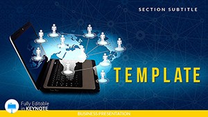 Computer Networking and Telecommunication Keynote templates