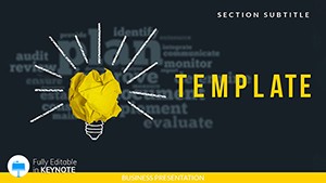 Idea Plan : Step-by-Step Instructions Keynote templates