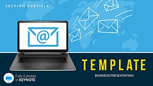 Sending Email Keynote templates
