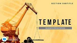 Crane Industrial Services Keynote templates - Themes