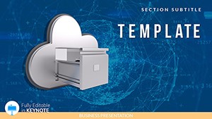 Cloud Storage Keynote templates - Themes