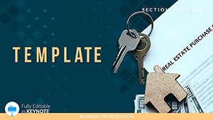 Real Estate Purchase Contract Keynote template