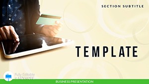 Online Shopping - Payment Methods Keynote templates