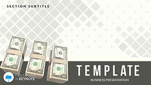 Accumulation System of Money Keynote templates