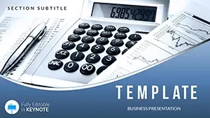 Accounting Audit Keynote templates - Themes