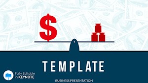 Dollar Weight Scale Keynote templates