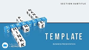 Strategy : Think, Plan, Manage Keynote templates