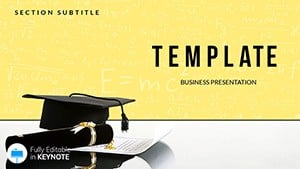Education : Graduate Diploma Keynote templates