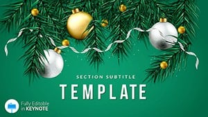 Ideas for Decorating Christmas Tree Keynote templates - Themes