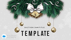 Christmas Bells Keynote templates - Themes