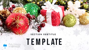 Merry Christmas Keynote templates - Themes