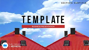 House Roof Keynote templates