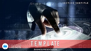 Business Process Optimization Manager Keynote Template | Presentation Background