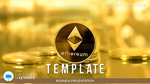 Buy - Trade Ethereum Keynote templates