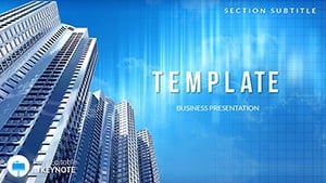 Business Center Keynote template Presentation