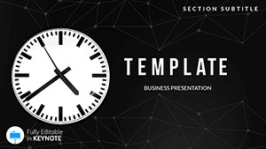Exact Time, Clock Keynote templates