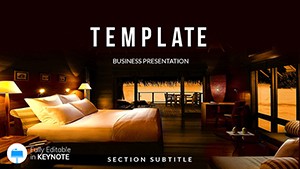 Booking Hotel Reservations Keynote templates