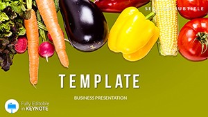 Recommendations - Most Useful Vegetables Keynote templates