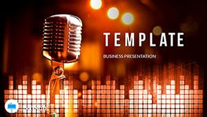 Vocal Microphones Keynote templates