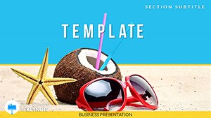 Vacation Resort Keynote templates