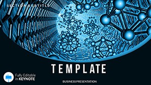 Group Molecule DNA Cell Keynote Template: Presentation
