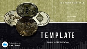Make Money From Cryptocurrencies Keynote templates
