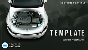 Auto Repair - Diagnostics Keynote templates