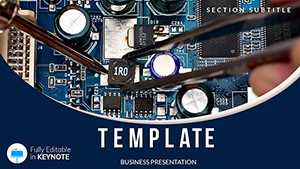 Circuit Board Repair Keynote templates