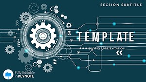 Movement Mechanism Keynote templates - Themes