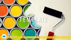 Types of paints for repair Keynote templates
