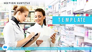 Pharmacy Workers Keynote templates - Themes