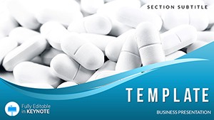 Pharmacy Tablets Keynote templates - Themes