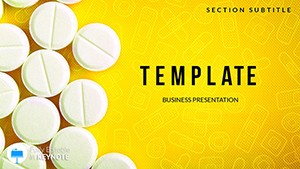 Capsules, tablets, pills Keynote templates