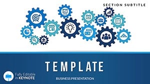 Marketing Processes Keynote templates
