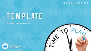 Time to Plane Keynote templates