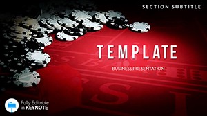 Casino Rules and Customs Keynote templates