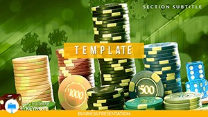 Strategies for Casino Games Keynote templates
