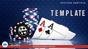 Card Games - Play cards Keynote templates