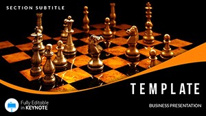 Play Chess Keynote templates, diagrams & infographics