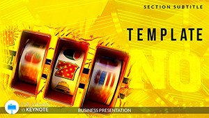 Jackpots: Premium Online Casino Template for Keynote Presentation