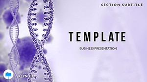 Human Genome DNA Keynote Presentation templates - Themes
