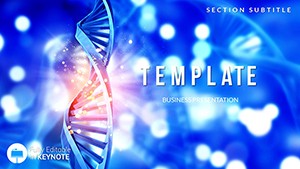 Genetic Code Keynote templates - Themes