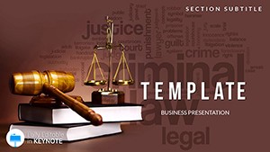 Principles of Justice Keynote templates - Themes
