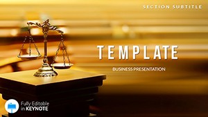 Judiciary Keynote templates - Themes