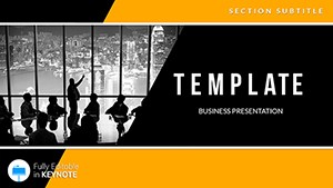 Business Meeting Entrepreneurs Keynote template Presentation