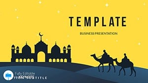 Islamic Night Keynote templates - Themes