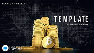 Cryptocurrency Exchange Keynote templates - Themes