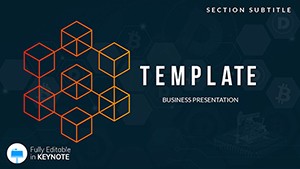 Blockchain Technology Keynote templates - Themes