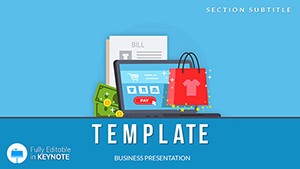 E-commerce Presence with Our Dynamic Keynote Themes | Presentation