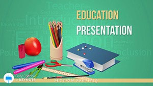 Education and e-learning Keynote templates, Presentation Themes